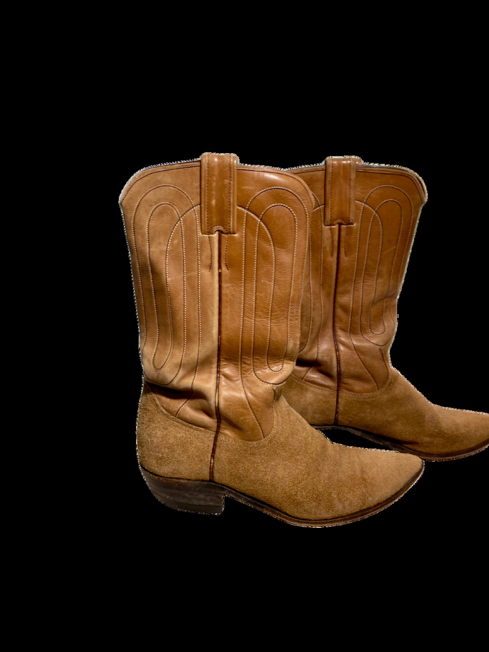 Vintage Ladies Justin Cowboy Boots Made in the USA Size 6